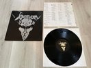 VENOM - BLACK METAL 1.PRESS LP (EMBOSSED) + OIS NEAT  1982    HELLHAMMER,BATHORY