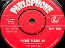 BEATLES Please Please Me 1ST UK PRESS Single 45 RPM 7