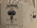 NUNSLAUGHTER/VICTIMIZER split LP TEST PRESSING #1 15 MADE 2005 ANCIENT DARKNESS