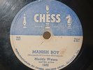 Muddy Waters Mannish Boy/Young Fashion Ways Chess 1602 78 RPM V-