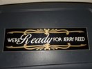 JERRY REED Vintage Bumper Sticker from Ready Album 1983