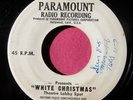 WHITE CHRISTMAS - rare Theatre Lobby Spot 45 for the 1954 movie with Bing Crosby