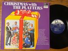Christmas With The Platters LP Fontana Holland Press / Netherlands Holiday VG+