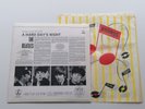 THE BEATLES ORIG 1964 A HARD DAYS NIGHT UK LP  WITH RECORD SHOP BAG EX+