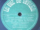 Spanish Civil War Songs Moriche Gustavo Pittaluga  78RPM Chant du Monde 1004