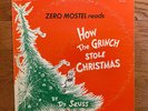 Zero Mostel Reads How The Grinch Stole Christmas LP Dr. Seuss 1975 w/ Inner