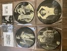 4 x Picture Singles von Depeche Mode -Schallplatte - Rarität, Live, Vinyl,SCHALL