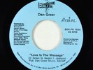 Modern Soul Disco 45 - Dan Greer - Love Is The Message - Beale St.