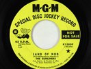 Northern Soul Funk Psych 45 - Sunliners - Land Of Nod - MGM - pre-Rare Earth