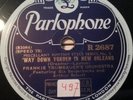 SCHELLACK Frankie Trumbauer And His Orchestra Im Coming, Virginia / Way Down Y