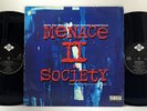 OST - Menace II Society 2LP 1993 UK Orig MC Eiht Too Short Brand Nubian UGK