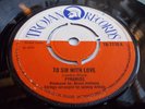 PYRAMIDS - TO SIR WITH LOVE 7'' RARE TROJAN 7'' 1970