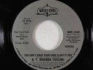 Modern Soul Boogie 45 - B.T. - You Can't Have Your Cake - West End VG+