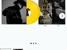 Role Model Kansas Anymore The Longest Goodbye Signed Poster Yellow Vinyl LP New