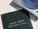 Ariana Grande Christmas & Chill and 10th Anniversary LP Clear Snowflake Etching