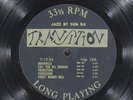 SUN RA Jazz By Vol. 1 Original No Sleeve TRANSITION TRLP 10 VG 1957 Post Bop LP
