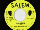 Northern/Sweet Soul 45 - Soul Brothers Inc. - Tear Drops - Salem - VG++ rare