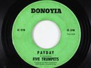 Black Gospel 45 - Five Trumpets - Payday - Donoyia