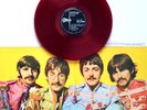 ORIGINAL 1967 RED VINYL THE BEATLES SGT PEPPERS LP APPLE JAPAN EX+ RARE