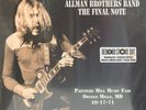 ALLMAN BROTHERS BAND - THE FINAL NOTE RSD 2023 LP NEW & SEALED  Duane's last gig