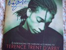 SIGNED terence trent d'arby introducing the hardline VINYL *PROOF*