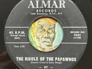 HEAR Danny Staton 45 Riddle Of The Papawhos / Pair Of Hearts ALMAR popcorn R&B
