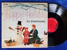 Jo Stafford Happy Holiday Christmas LP Columbia Records 6 Eye Mono 1955   Rare