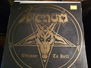 VENOM - WELCOME TO HELL LP - UK 1ST ISSUE WITH INSERTS EX+ VINYL AND INSERTS