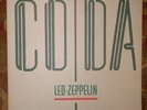 Led Zeppelin CODA Original 1982 Swan Song gatefold AR  EX/EX