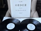 NEW ORDER - Substance 1987 UK ORIG *EMBOSSED* 2 X LP + INNERS. Ex+ Cond