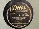 78 rpm- White Christmas- Bing Crosby classic EXC condition
