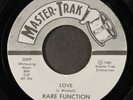 RARE FUNCTION: love / something to do MASTER-TRAK 7