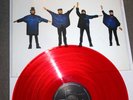 JAPAN  LP 1982  Red Vinyl *Mono* Odeon BEATLES Album Collection HELP