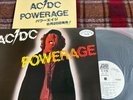 AC/DC POWERAGE ATLANTIC P10533A Japan Promo INSERT VINYL LP