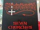 possessed seven churches VG+ 1985 Europe
