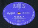 LAWRENCE WELK 1961 “RUNAWAY/RIDERS IN THE SKY” UNIQUE EDITION  78 RPM 10” BRAZIL