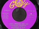 MARTHA & VANDELLAS: love (makes me do foolish things) / same GORDY 12