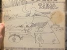 NEIL YOUNG WITH CRAZY HORSE Zuma PROMO LP vinyl RARE VG++