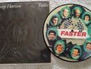 George Harrison ‎– Faster Picture Disc Includes insert Sleeve 7