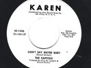 NORTHERN   SOUL 45 The Capitols  Karen  1536  *promo*