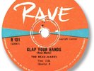 Super Rare 1960 The BEAU-MARKS Rock’n Roll 78 RPM Record. Clap Your Hands