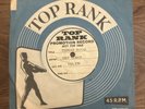 Pop Bert Weedon ‎– Teenage Guitar / Blue Guitar  Top Rank DEMO  ‎– 45-JAR 136