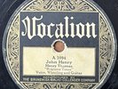 PRE WAR COUNTRY BLUES  78  HENRY THOMAS John Henry / Cottonfield Blues VOCALION