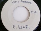 EARTH WIND AND FIRE test pressing acetate LET'S GROOVE 7