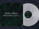 Ariana Grande christmas & chill 10th anniversary CLEAR W/SNOWFLAKE ETCHING X2
