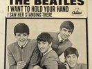 BEATLES EAST COAST I WANT TO HOLD YOUR HAND SLEEVE ORIG. CAPITOL NO SPLITS ETC