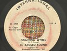EL APOLLO SOUND - Spinning Wheel / LATIN SOUL BOOGALOO 45 PROMO