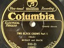 Moran and Mack Two Black Crows Parts 1-8, 4 records VG+ Columbia Comedy 78RPM