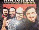 Microwave Much Love Brown Black White Splatter Vinyl LP 12” Record 1st Press