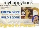 SIGNED GOLD'S GONE vinyl single by Freya Skye, autographed, new, Descendants